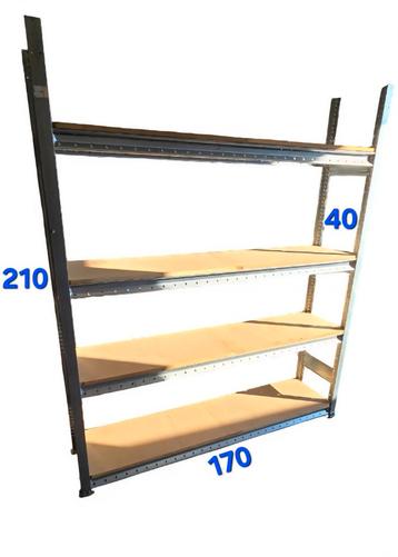 Breedvakstelling grootvakstelling verzinkt, niveaus 170x40cm beschikbaar voor biedingen