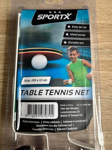 Tafeltennisnet beschikbaar voor biedingen