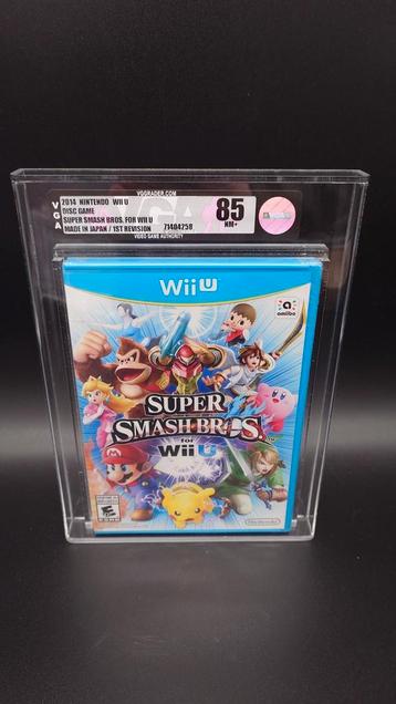 Super smash bros 4 wii u factory sealed vga 85 NTSC-U nieuw. beschikbaar voor biedingen