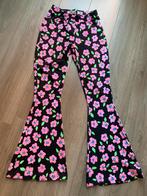 Zwart/roze bloem viscose flair, Stieglitz, maat 38, Zwart, Stieglitz, Zo goed als nieuw, Lang