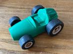 Galanite Sweden vinyl rubber racer racewagen raceauto groen, Gebruikt, Ophalen of Verzenden