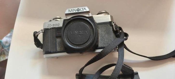 Minolta X-300 35mm Spiegelreflexcamera, Audio, Tv en Foto, Fotocamera's Analoog, Gebruikt, Spiegelreflex, Minolta, Ophalen of Verzenden