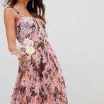 ASOS Maxi jurk, mt s, Ophalen of Verzenden, Zo goed als nieuw, Roze, Maat 36 (S)