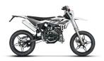 Beta RR 50 Motard 2026 Wit, Nieuw 50cc AM6 Voorraad, Ophalen, 6 versnellingen, Maximaal 45 km/u, Nieuw