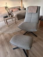 Draai fauteuil met voetenbankje, Ophalen, Zo goed als nieuw, Minder dan 75 cm, 50 tot 75 cm