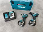 MAKITA DLX2180TJ 18V 5.Ah ACCU COMBISET +KLOPSTAND + SLAGTOL, Ophalen of Verzenden, Nieuw