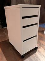 IKEA Micke wit ladeblok op wielen, Huis en Inrichting, Kasten | Ladekasten, Ophalen, Minder dan 50 cm, Zo goed als nieuw, 3 of 4 laden