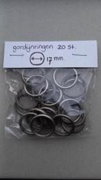 Metalen ringen, gordijnringen 17mm, Hobby en Vrije tijd, Ophalen, Gebruikt, Overige typen