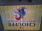 La chouffe vlag 150x200 cm, Ophalen of Verzenden, Zo goed als nieuw, Reclamebord, Plaat of Schild, Overige merken