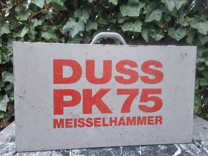 DUSS PK75 Breekhamer, Doe-het-zelf en Verbouw, Gereedschap | Boormachines, Zo goed als nieuw, Boor- en/of Breekhamer, 600 watt of meer