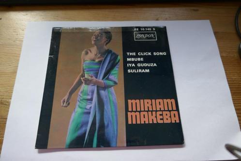 Miriam Makeba – The Click Song  EP, Cd's en Dvd's, Vinyl Singles, Zo goed als nieuw, EP, Wereldmuziek, 7 inch, Ophalen of Verzenden