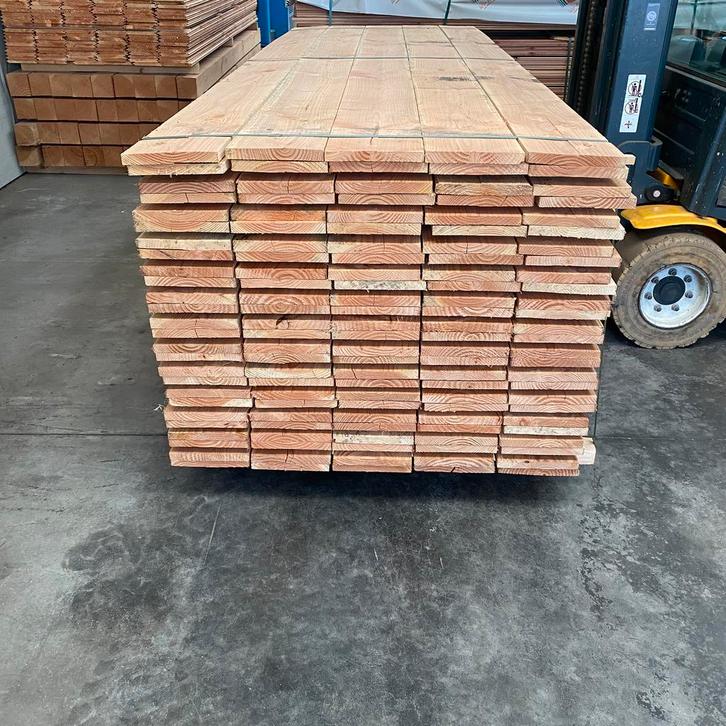 Douglas planken, ruwe planken 22x200mm, 3000 en 5000mm, Tuin en Terras, Palen, Balken en Planken, Nieuw, Planken, 250 cm of meer