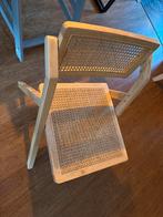 Houten Stoel met Riet, Huis en Inrichting, Ophalen, Overige kleuren, Zo goed als nieuw, Eén