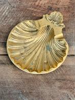 Schaal brons schelp goud, Huis en Inrichting, Woonaccessoires | Schalen en Manden, Ophalen of Verzenden, Rond, Overige materialen