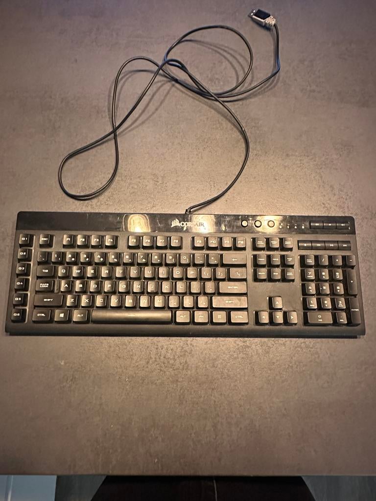Corsair k55 RGB PRO keyboard, Computers en Software, Toetsenborden, Ophalen, Gebruikt, Bedraad, Gaming toetsenbord