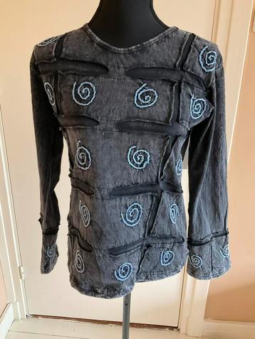 pure katoenen shirt lange mouwen maat S beschikbaar voor biedingen