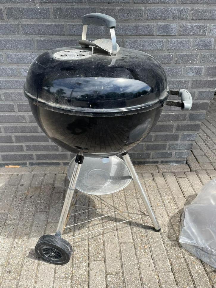 Weber Compact Kettle 47 cm, Tuin en Terras, Houtskoolbarbecues, Gebruikt, Ophalen