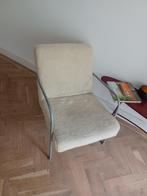 Retro vintage ikea PS 1999 fauteuil boucle teddy creme, Ophalen of Verzenden, 75 tot 100 cm, Zo goed als nieuw, Hout
