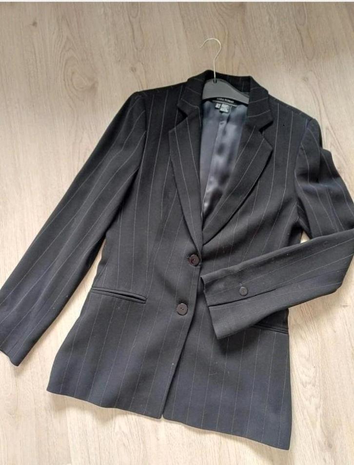 Mooie blazer Zara maat 40, izgs, Kleding | Dames, Jasjes, Kostuums en Pakken, Zo goed als nieuw, Maat 38/40 (M), Zwart, Ophalen of Verzenden