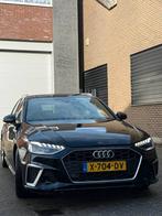AUDI A4 35 TFSI S Tronic 2023 Zwart 40xxxkm, Auto's, Automaat, Adaptieve lichten, Zwart, 1984 cc