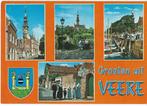 ansichtkaart Groeten uit Veere, Verzamelen, Ansichtkaarten | Nederland, Ophalen of Verzenden, 1960 tot 1980, Gelopen, Zeeland