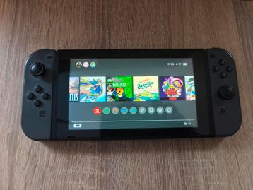 Nintendo Switch Unpatched 64 Gb- Zwart - In Goede Staat! beschikbaar voor biedingen
