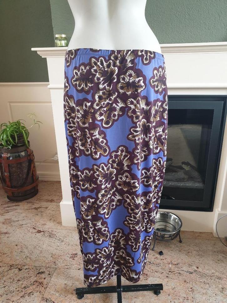 Didi mooie lange paarse kokerrok rok L 42 | Gratis Verzenden, Kleding | Dames, Rokken, Zo goed als nieuw, Maat 42/44 (L), Paars
