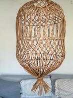 Rotan lamp, Huis en Inrichting, Ophalen of Verzenden, Gebruikt, Rond, 25 tot 50 cm
