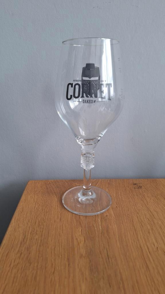 Cornet Oaked Bierglas - Nieuwstaat, Verzamelen, Glas en Borrelglaasjes, Zo goed als nieuw, Ophalen of Verzenden