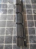 Zwarte jaloezie, Ophalen, Minder dan 80 cm, Glasplaat, Minder dan 80 cm