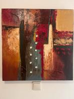 Abstract Schilderij met Textuur, Antiek en Kunst, Kunst | Schilderijen | Abstract, Ophalen of Verzenden