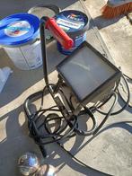 Bouwlamp halogeen, Doe-het-zelf en Verbouw, Bouwverlichting, Ophalen, Gebruikt, Met statief, Lamp