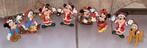 Leuke set 8 Disney ornamenten Mickey Minnie Donald Pluto, Verzenden, Mickey Mouse, Zo goed als nieuw, Beeldje of Figuurtje