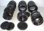 Partij 6 lenzen f = 35 mm, f = 55 mm en f = 135 mm, Ophalen of Verzenden, Zo goed als nieuw, Telelens