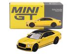 Jsn Mini GT 1:64 Bentley Flying Spur Monaco Yellow with Blac, -, Nieuw, Ophalen of Verzenden, -