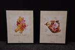 2 Winnie the Pooh schilderijen, Ophalen of Verzenden, Zo goed als nieuw, Wanddecoratie