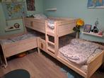 Stapelbed voor 3 personen, Huis en Inrichting, Slaapkamer | Stapelbedden en Hoogslapers, Ophalen, Zo goed als nieuw, Tweepersoons