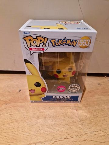 Funko Pikachu Flocked 553 beschikbaar voor biedingen