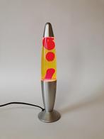 RETRO LAVALAMP ROOD/GEEL, Huis en Inrichting, Lampen | Tafellampen, Ophalen of Verzenden, Zo goed als nieuw