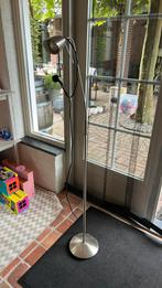 Vloerlamp leeslamp halogeen rvs, Huis en Inrichting, Lampen | Vloerlampen, Ophalen, Zo goed als nieuw, 150 tot 200 cm