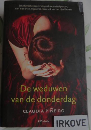 DE WEDUWEN VAN DE DONDERDAG *  Claudia Piñeiro * beschikbaar voor biedingen