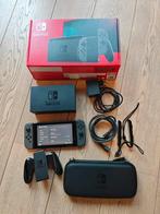 Switch V2 2019 + SD card, Ophalen of Verzenden, Zo goed als nieuw, Met 1 controller, Switch 2019 Upgrade