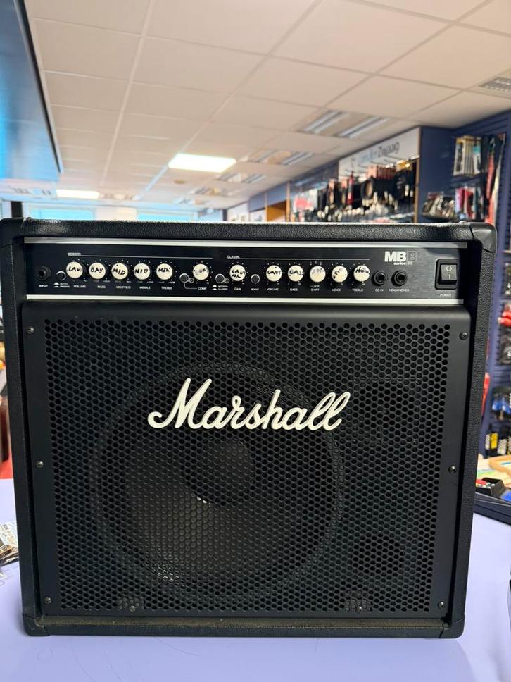 Marshall MB60 basversterker combo – 60 W – goede staat, Muziek en Instrumenten, Snaarinstrumenten | Gitaren | Bas, Gebruikt, Elektrisch