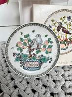 Vintage sierlijk wandbord met maand oktober, Ophalen of Verzenden