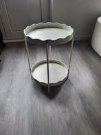 Bijzettafel licht geel, Ophalen of Verzenden, Nieuw, Rond, Minder dan 55 cm