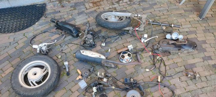 GY6 10 inch scooter onderdelen, Fietsen en Brommers, Brommeronderdelen | Scooters, Gebruikt, Overige merken, Overige typen, Ophalen of Verzenden