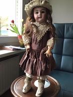 Antieke pop met porseleinen hoofd,antieke spreekpop DEP, Antiek en Kunst, Ophalen