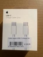Apple USB-C Oplaadkabel (2m) - Nieuw in doos!, Ophalen of Verzenden, Nieuw, Apple iPhone