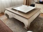 Leuke opium salontafel met dienblad, Ophalen, Gebruikt, Vierkant, Landelijk