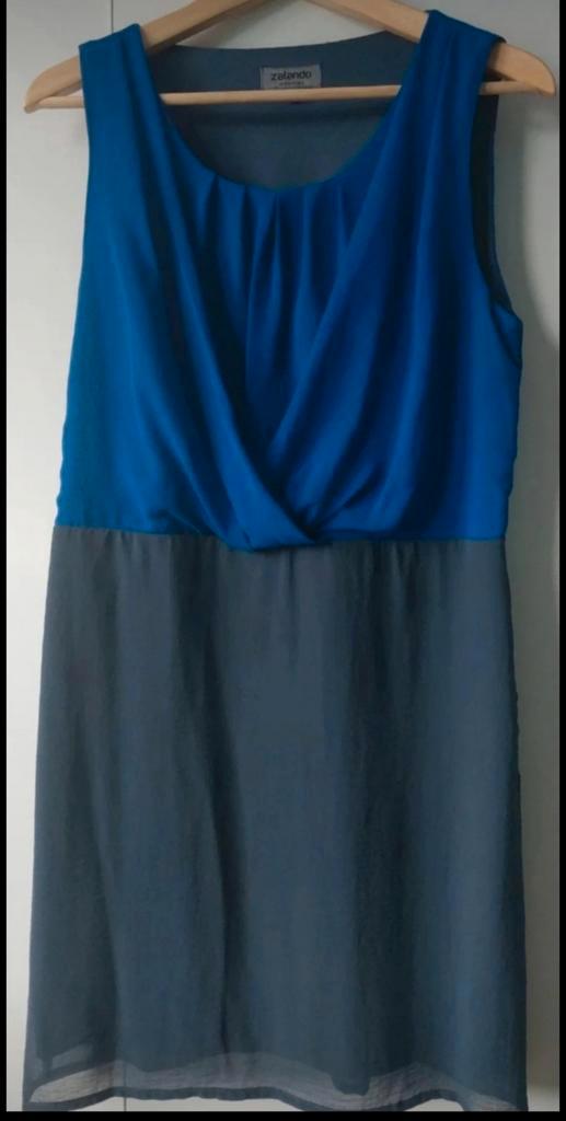 Zalando jurk maat L, Kleding | Dames, Jurken, Zo goed als nieuw, Maat 38/40 (M), Knielengte, Ophalen of Verzenden